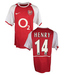 Maillot Rétro Arsenal Thierry Henry 2002