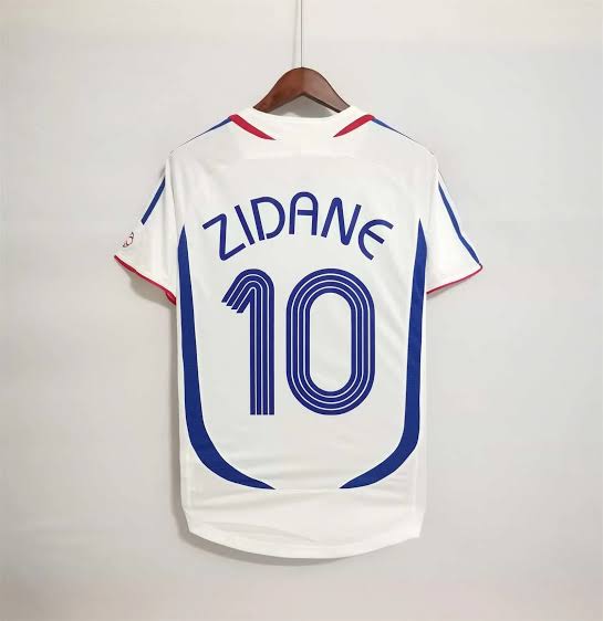 Maillot Rétro Zidane France 2006