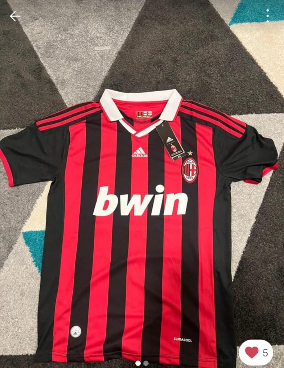 Maillot Ronaldinho Milan Ac 2009