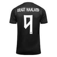Maillot Équipe de Norvège Coupe du Monde 2026 Floqué Haaland