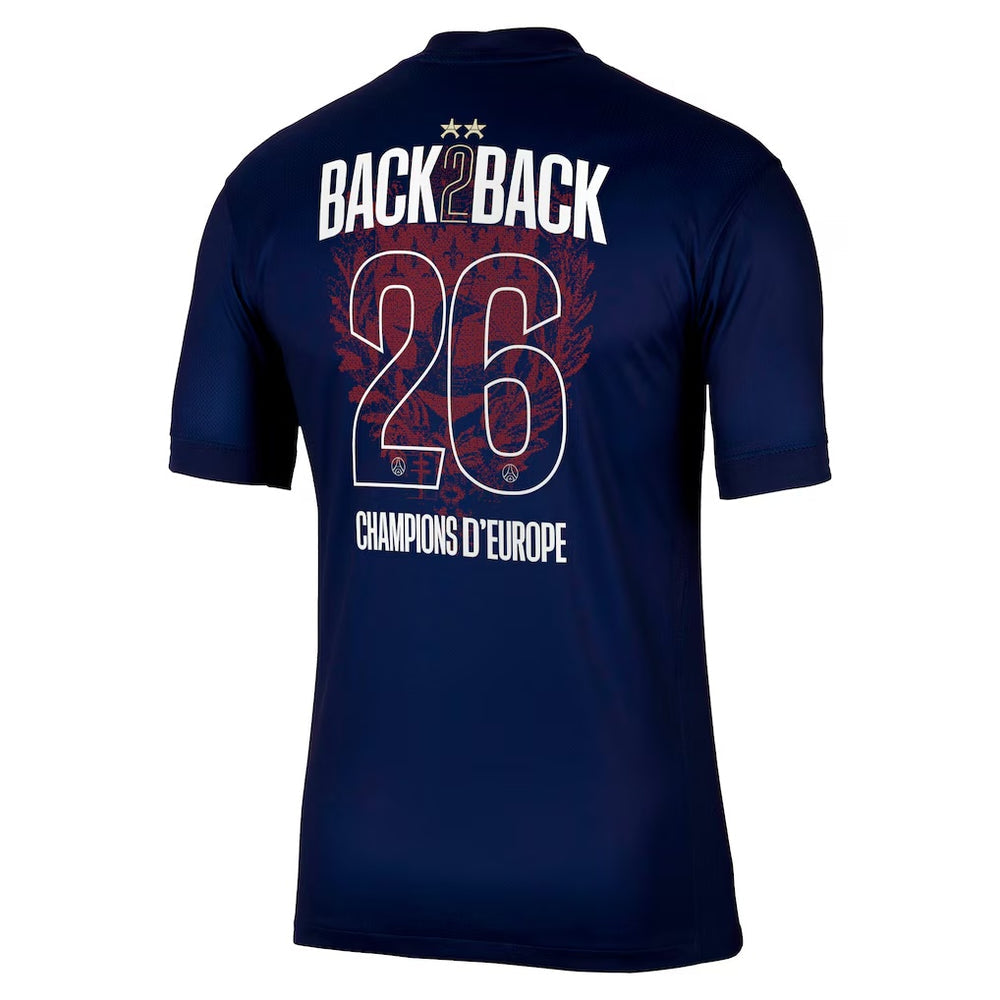 Maillot PSG domicile 2 étoiles Back 2 Back